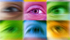 Occhi umani rappresentano la variabilità genetica