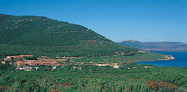 Panorama della vallata di Tramariglio (SS)