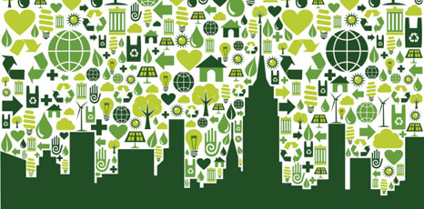 Illustrazione sui temi della green economy