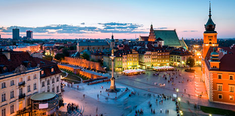 Panorama di Varsavia