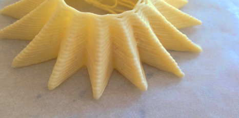 Formato di pasta stampato in 3D