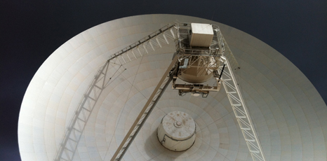 Particolare del Sardinia Radio Telescope 