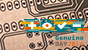 Scheda elettronica con logo "Genuino Day 2016"