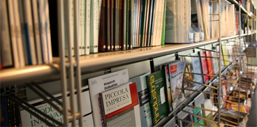 Scientific journals in the library