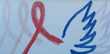 Fiocco rosso per la lotta all'AIDS