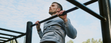atleta in allenamento