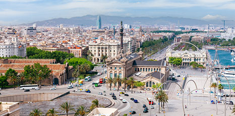 Panorama di Barcellona