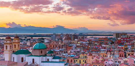 Panorama di Cagliari